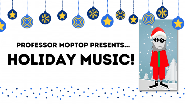 Image for event: [Hybrid] Professor Moptop Presents Holiday Music